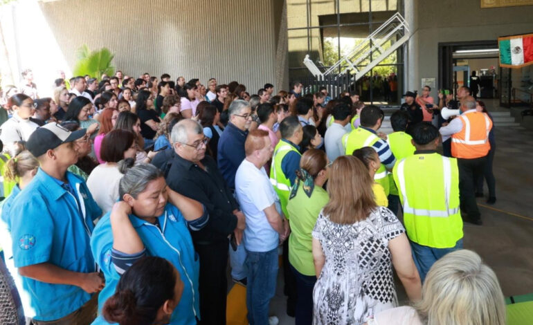 Congreso de NL fortalece la cultura de la Prevención con simulacro de Evacuación