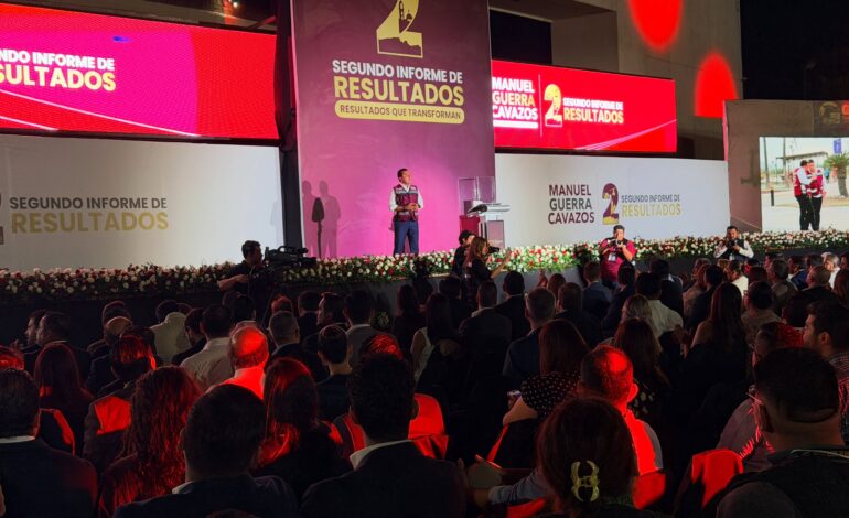 Manuel Guerra Cavazos presenta su Segundo Informe de Gobierno “Resultados que Transforman”