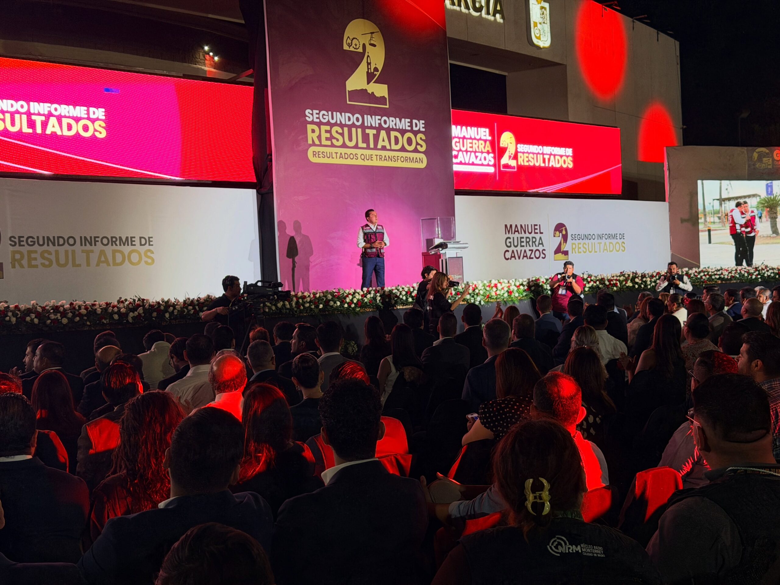 Manuel Guerra Cavazos presenta su Segundo Informe de Gobierno “Resultados que Transforman”