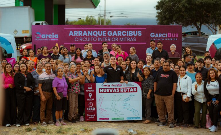 Lanza Garcibús Circuito Interior gratuito ahora para Mitras Poniente