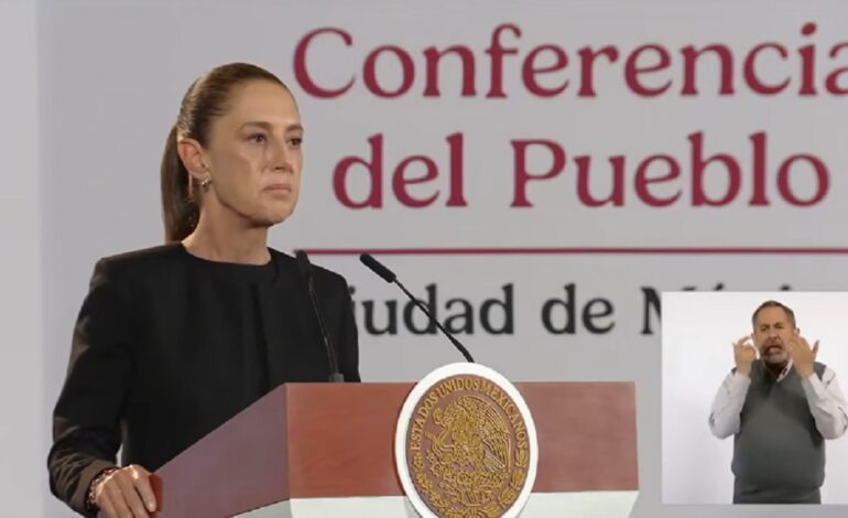 La “gente está contenta” asegura Claudia Sheinbaum tras recorrer el país