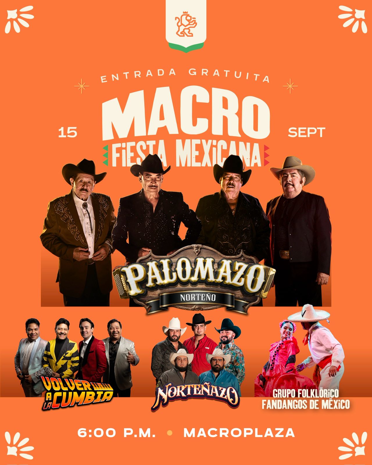 Invita Gobierno del Estado a vivir la Fiesta del Grito de la Independencia
