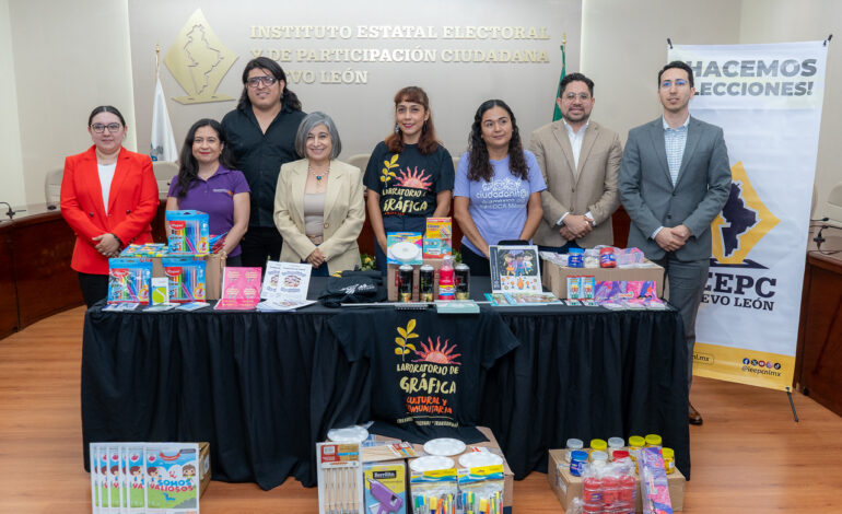 Apoya IEEPCNL proyectos cívicos dirigidos a las infancias