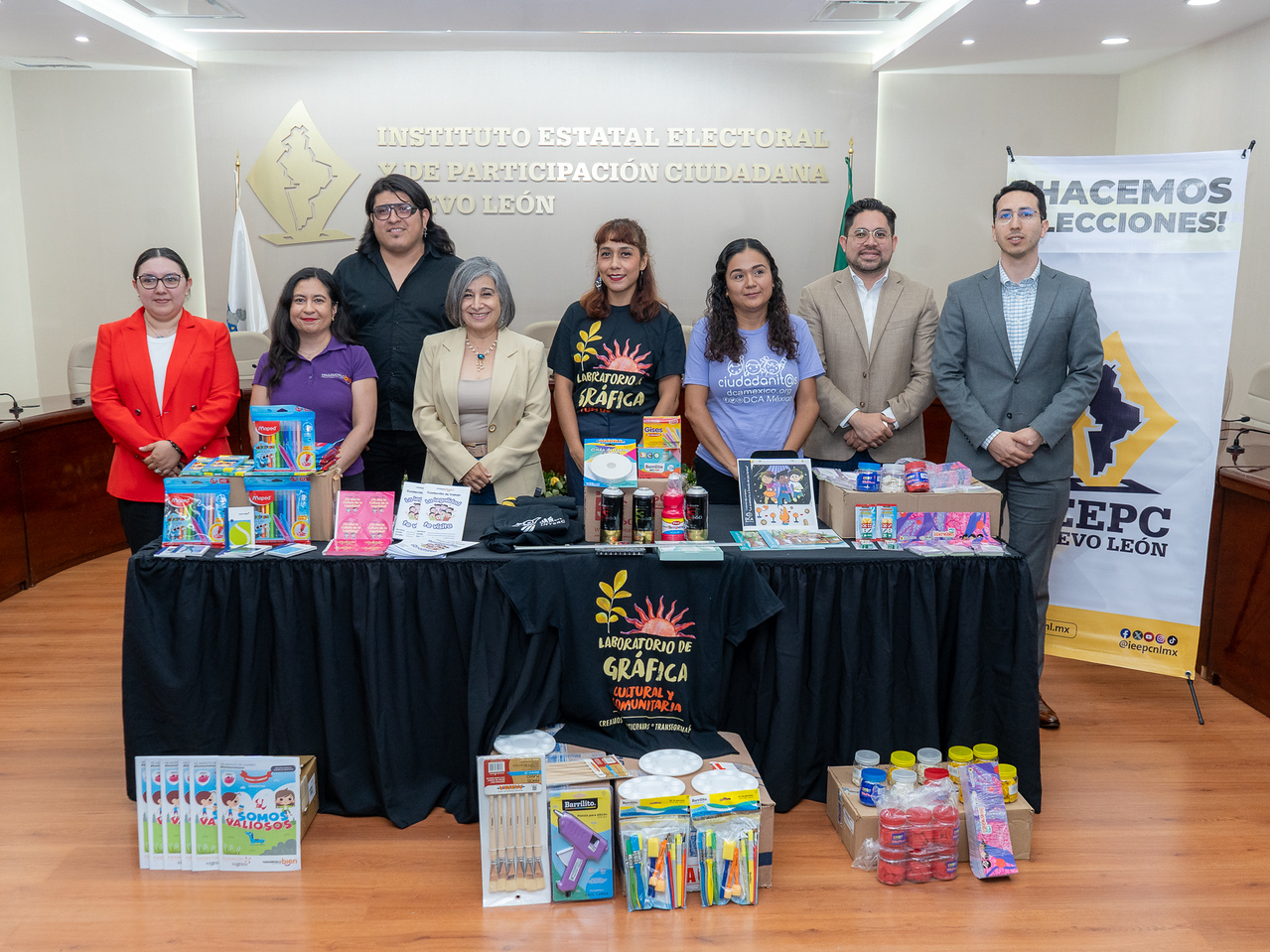 Apoya IEEPCNL proyectos cívicos dirigidos a las infancias