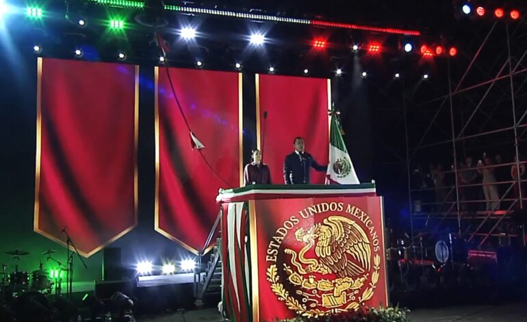 Viven miles en García gran fiesta mexicana con El Grito de Independencia