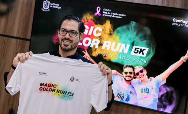 Anuncia David de la Peña la Novena Edición de «Magic Color Run 2026»