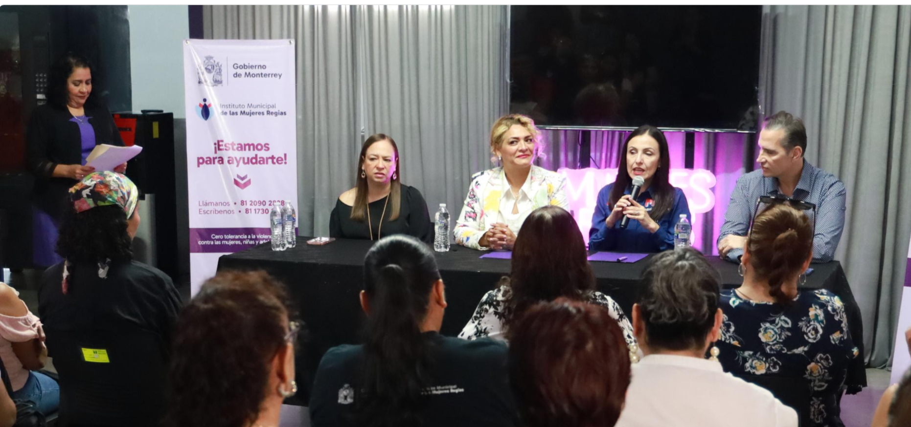 Gobierno de Monterrey fortalece acciones para impulsar la autonomía y bienestar de las mujeres