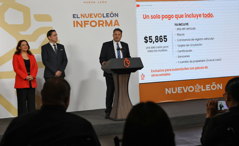 Ofrece Estado hasta100 por ciento de descuento en multas, sanciones, cambio de placas y de propietario