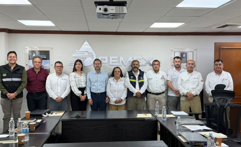 Medio Ambiente NL acuerda con PEMEX y Federación acciones para atender contaminación