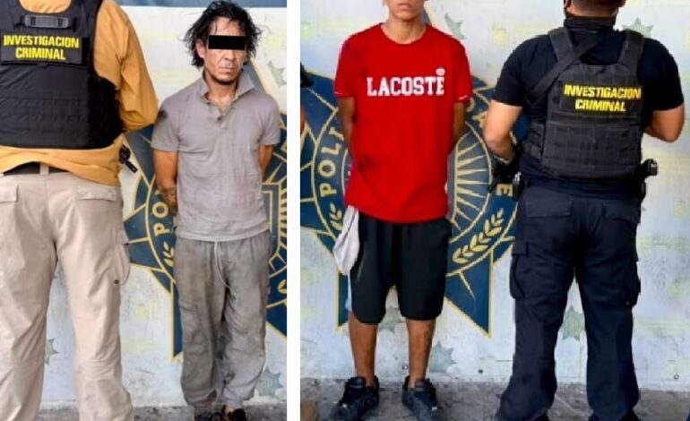 Detienen a cómplices de ladrón atropellado en Guadalupe: cargaban 80 dosis de drogas