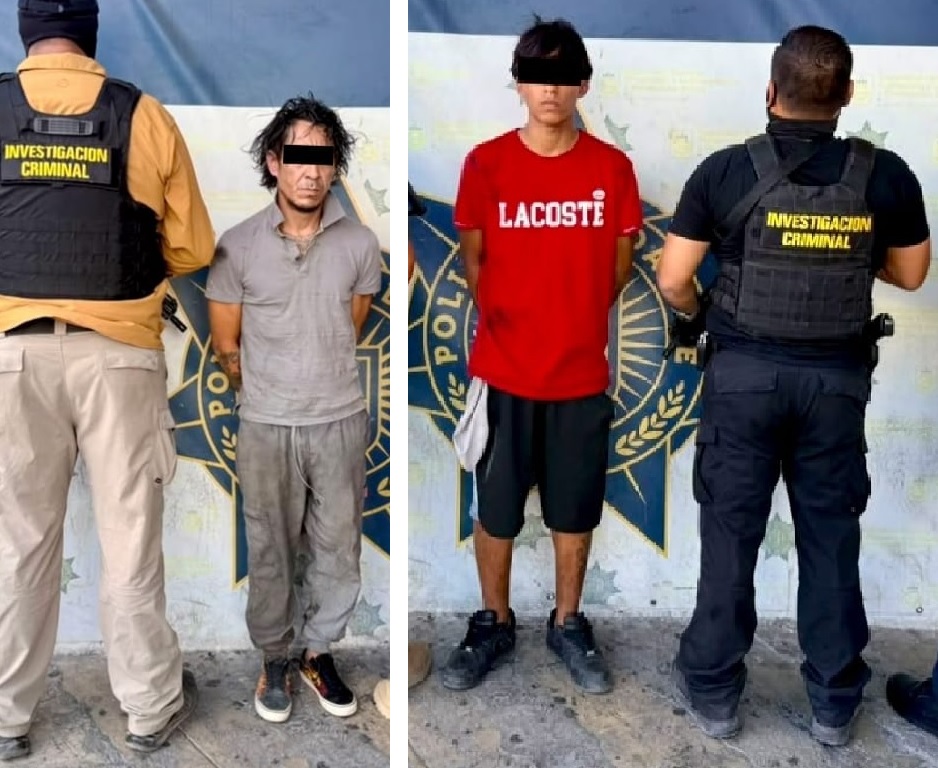 Detienen a cómplices de ladrón atropellado en Guadalupe: cargaban 80 dosis de drogas