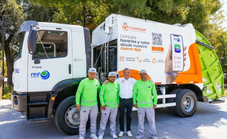 Moderniza Guadalupe servicio de recolección de basura