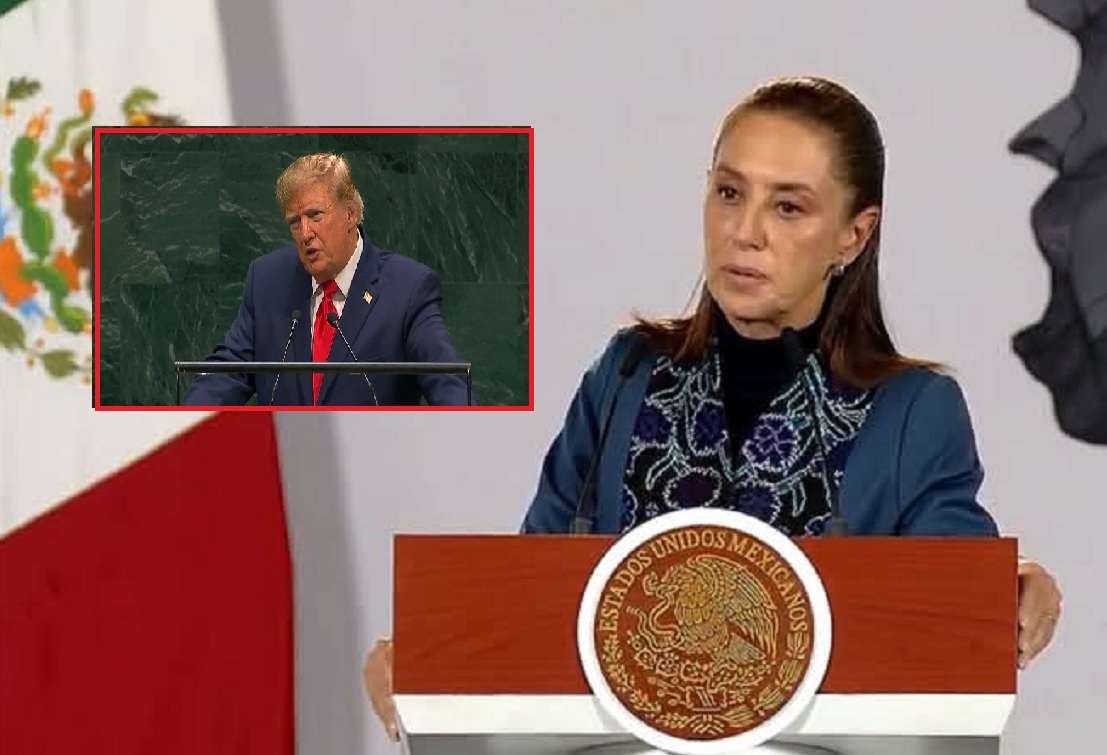 Es difícil vivir junto a un país con alto consumo de drogas y producción de armas: Sheinbaum a Trump
