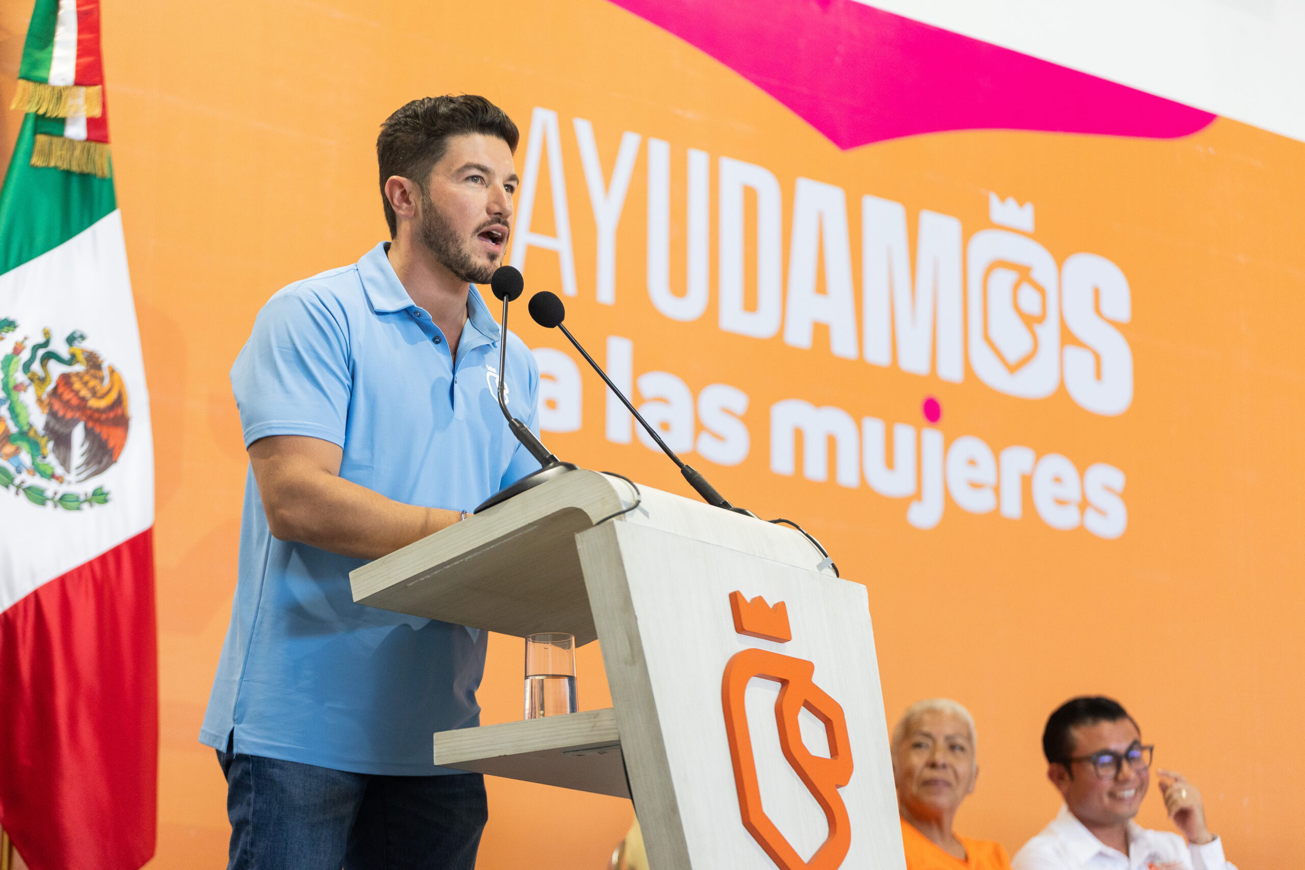 «Vamos a apoyar a todas las mujeres de NL»: Samuel García
