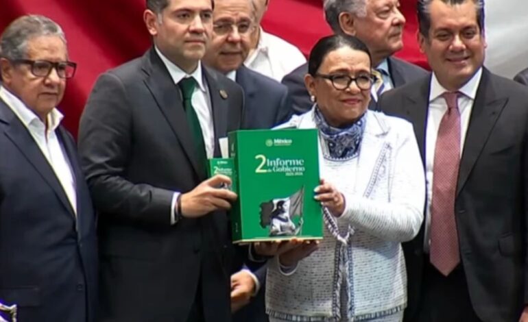 Recibe Congreso de la Unión recibió el Segundo Informe de Gobierno de Claudia Sheinbaum