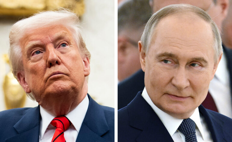 Pide Trump a Putin finalizar la guerra contra Ukrania