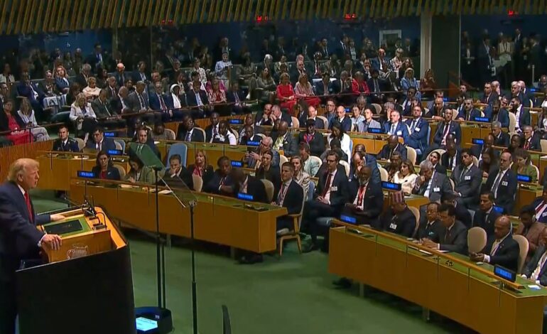 «México es el epicentro de la violencia de los cárteles»: Trump ante la ONU