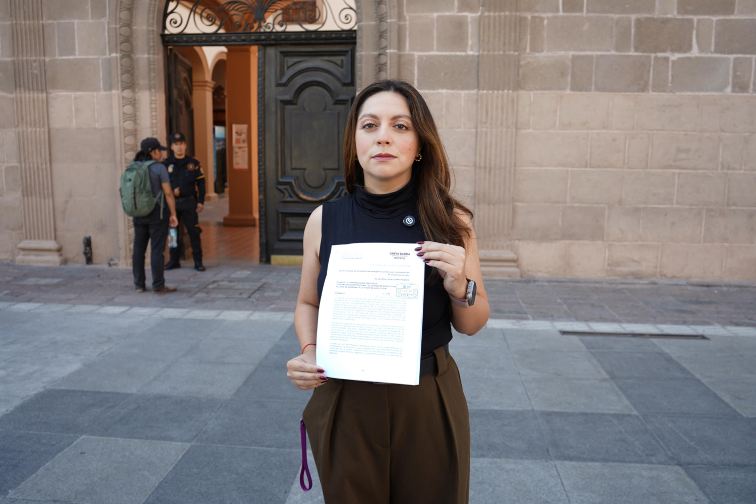 Solicita Greta Barra declarar emergencia sanitaria en García