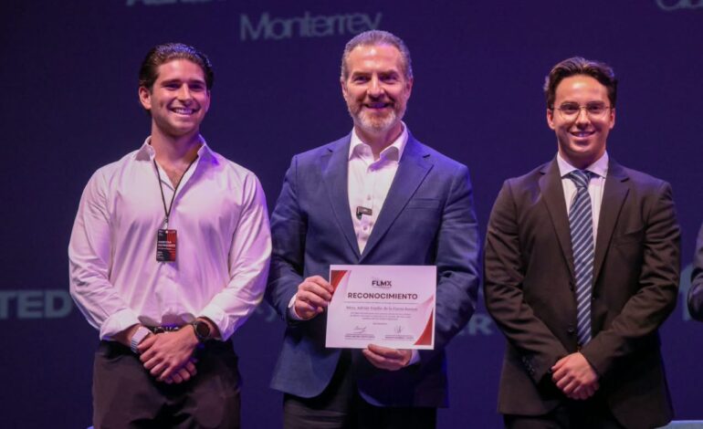 Aborda Adrián de la Garza retos de Monterrey rumbo al 2030 en Foro Líderes de México