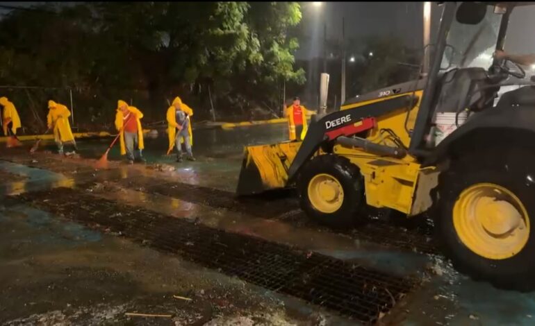 Activa Guadalupe operativo emergente por precipitaciones