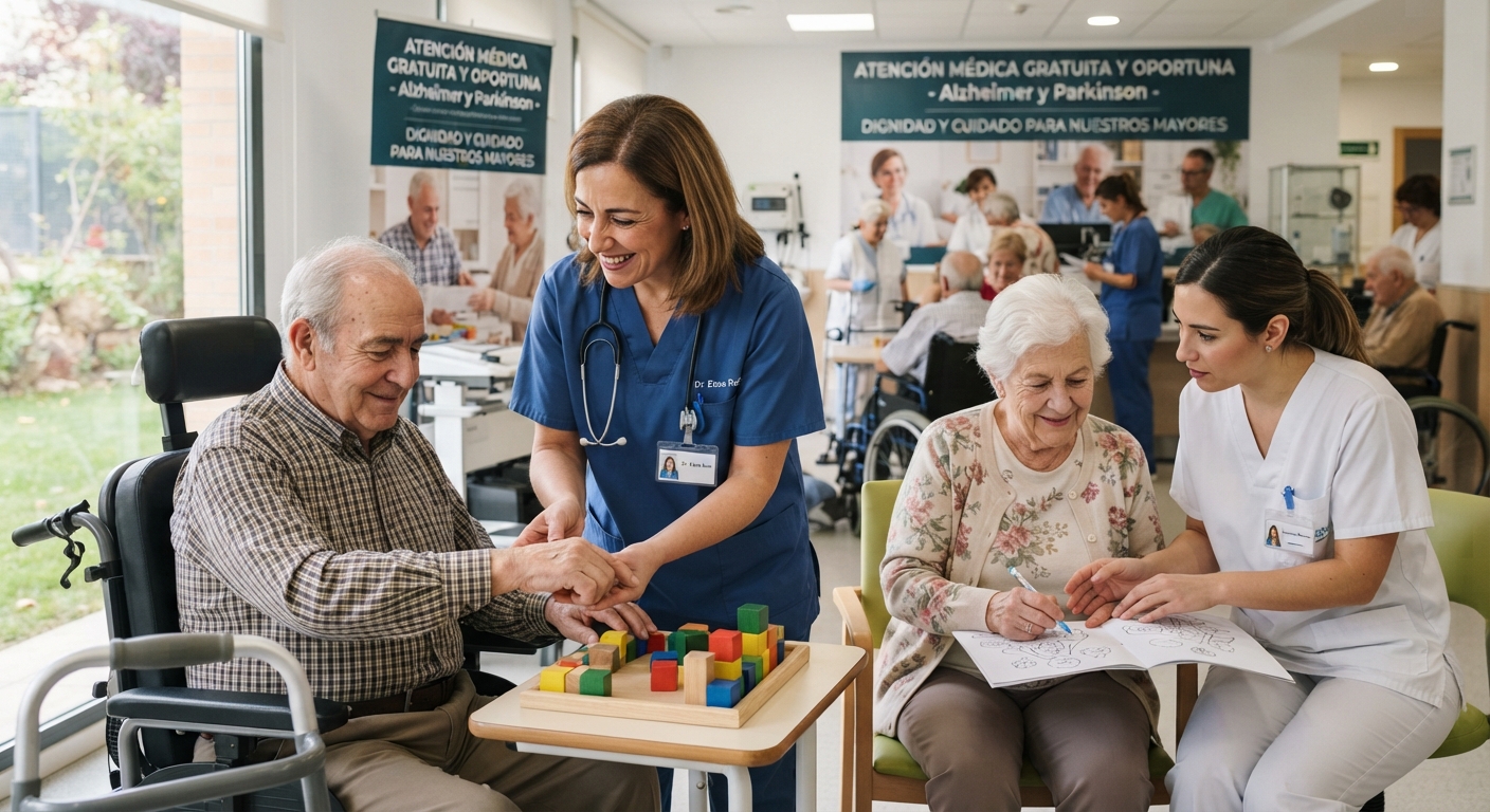 Impulsan desde el Congreso Nacional atención gratuita para adultos mayores con Alzheimer y Parkinson