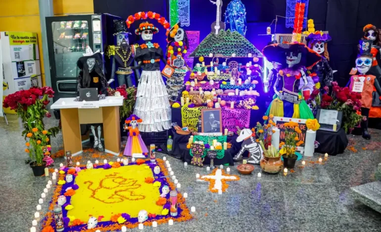 Celebra Gobierno «Día de Muertos» con concurso de altares