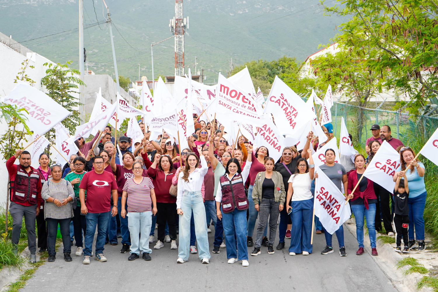 Avanza Liz Galicia con recorridos hacia simpatizantes y militancia de la 4T