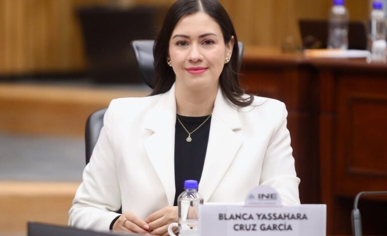 Designan a la consejera Blanca Cruz García, como presidenta interina del INE tras renuncia de Taddei