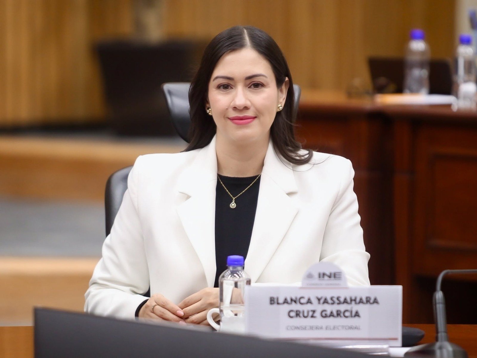 Designan a la consejera Blanca Cruz García, como presidenta interina del INE tras renuncia de Taddei