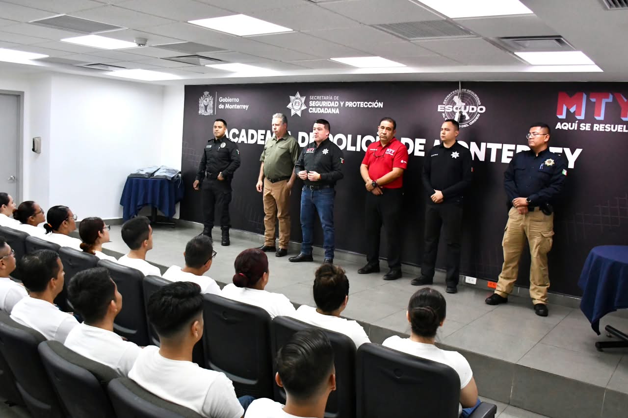 Avanza estrategia Escudo con nueva generación de cadetes en Monterrey