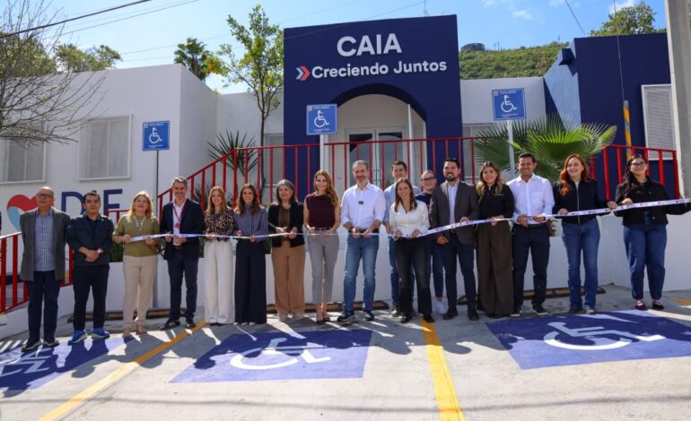 Inaugura Monterrey ampliación de la Clínica de Atención Integral al Autismo «Creciendo Juntos»