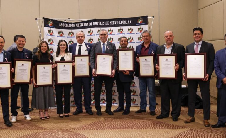 Reconocen hoteleros de Nuevo León a Gobierno de Monterrey por acciones para prevenir la trata y explotación infantil