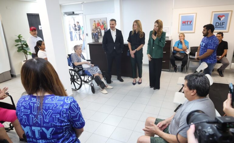 Visita Cónsul de Canadá la Ciudad de la Inclusión de Monterrey