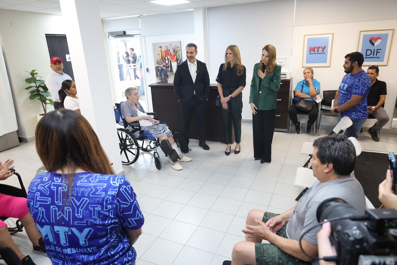 Visita Cónsul de Canadá la Ciudad de la Inclusión de Monterrey