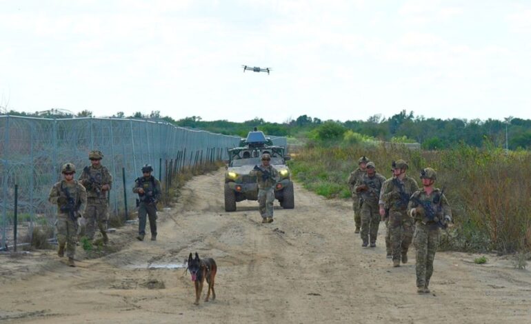 Prohíbe EU drones en la frontera con México