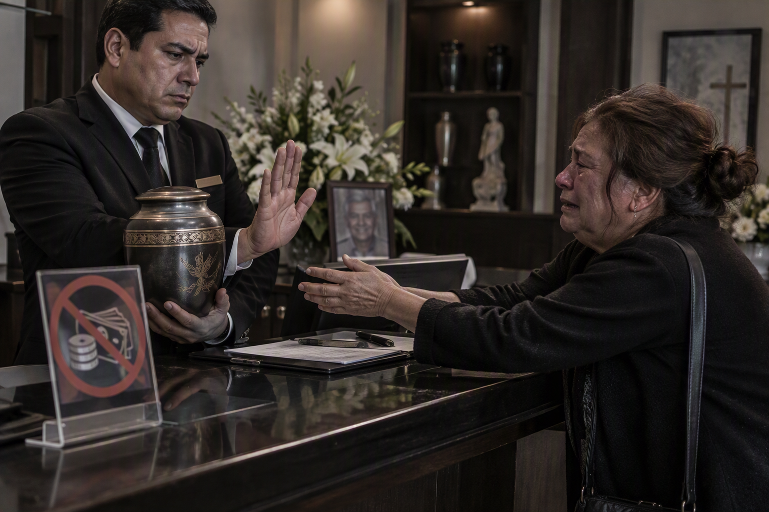 Buscan multar hasta con 4.2 millones de pesos a funerarias que retengan cenizas o documentos por falta de pago