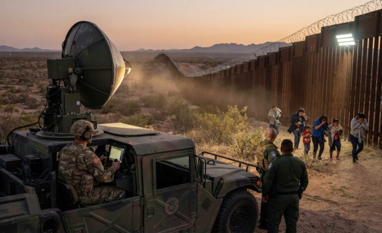 Pentágono autoriza pruebas de arma de calor para operaciones migratorias en la frontera con México