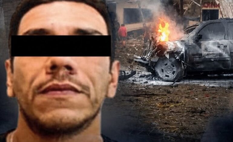 Capturan a el ‘Mando 20’, presunto responsable del atentado con coche bomba en Michoacán