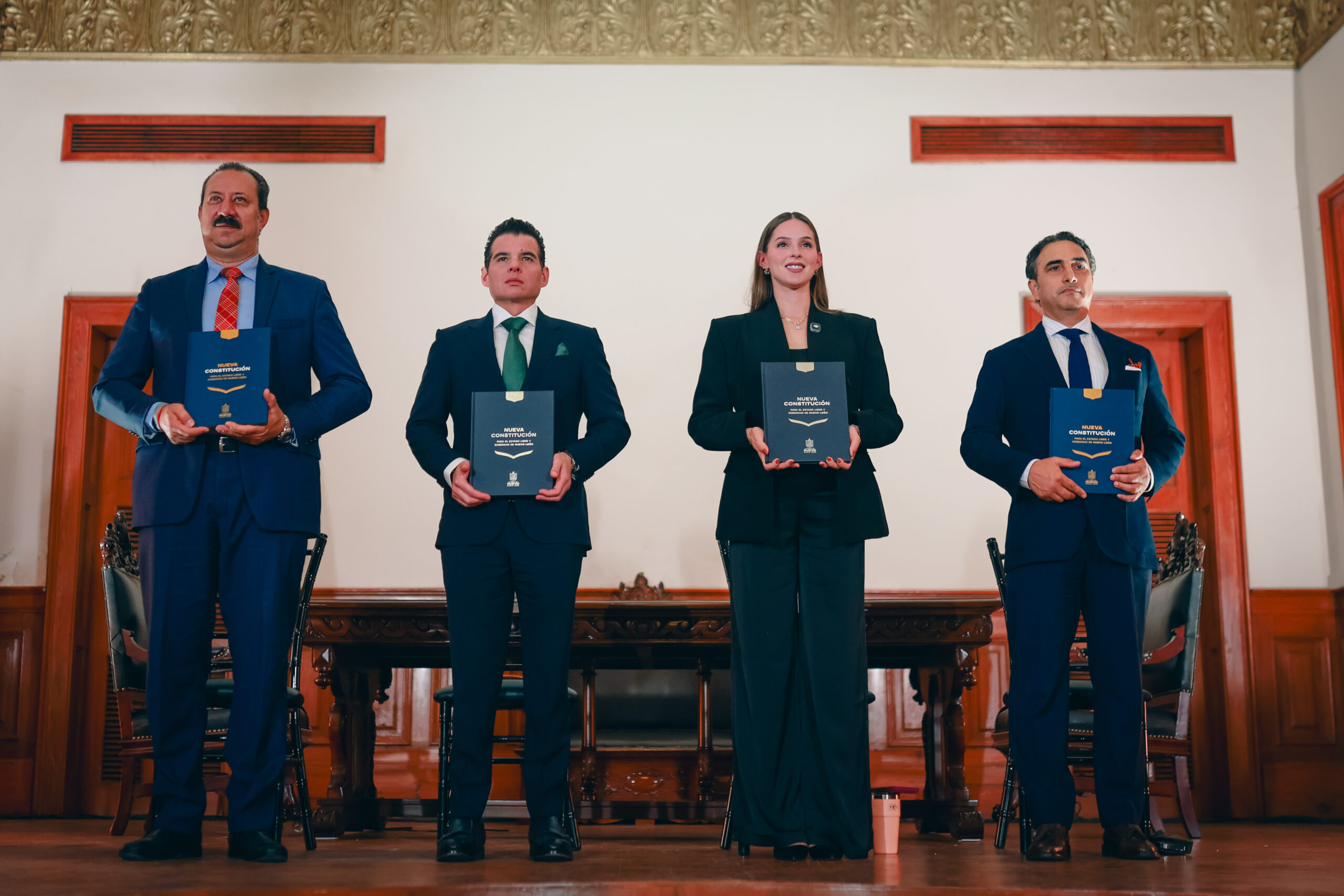 Conmemoran cuarto aniversario de la Nueva Constitución de Nuevo León