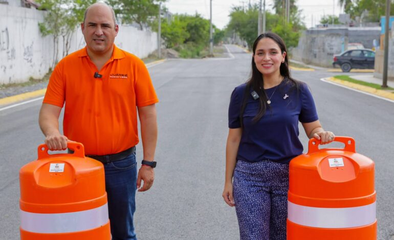 Mónica Oyervides entrega obra integral en Cuco Sánchez; beneficia a más de 10 mil habitantes