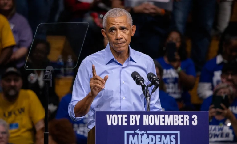 Obama critica «caos, crueldad, corrupción e incompetencia» de Trump mientras hace campaña por los demócratas