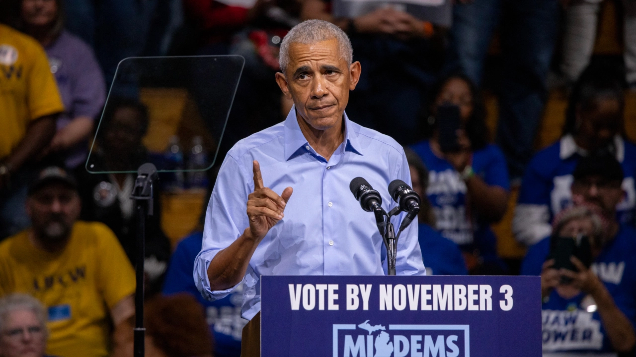 Obama critica «caos, crueldad, corrupción e incompetencia» de Trump mientras hace campaña por los demócratas