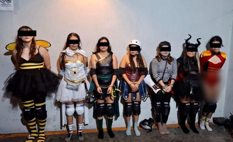 Detienen a 24 patinadores en San Pedro por realizar recorrido sin aviso previo