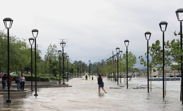 Abren compuertas de la presa La Boca ante lluvias intensas