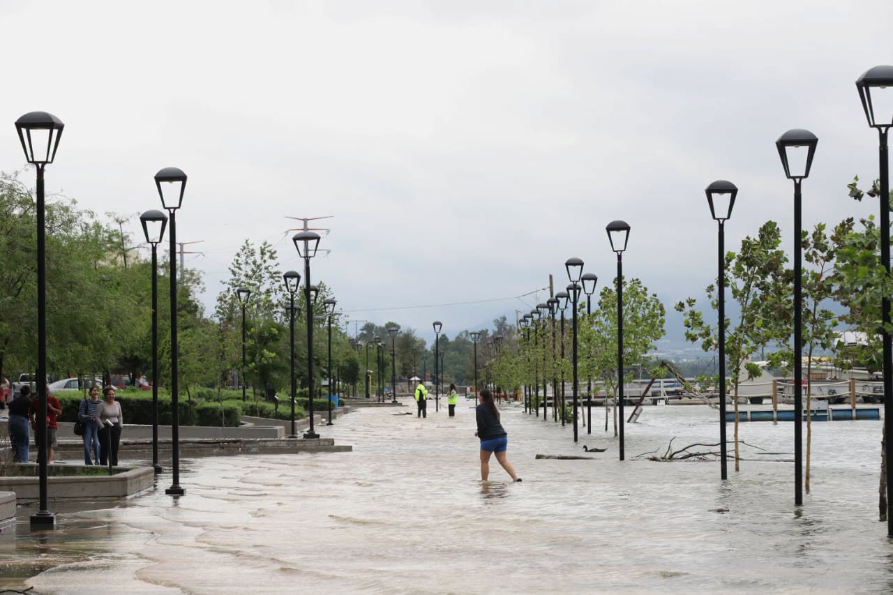 Abren compuertas de la presa La Boca ante lluvias intensas