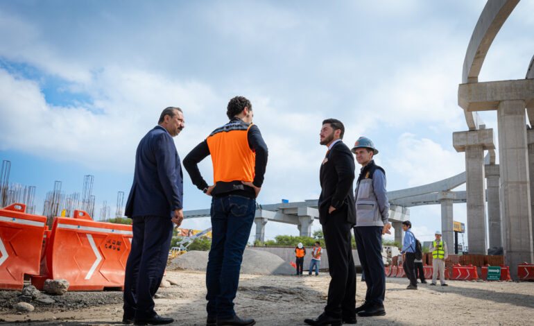 Nuevo Metro de Nuevo León entra en fase final: supervisa Samuel García patios y talleres de Citadel