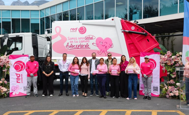 Unen esfuerzos San Pedro y Red Ambiental para promover la detección oportuna del cáncer de mama