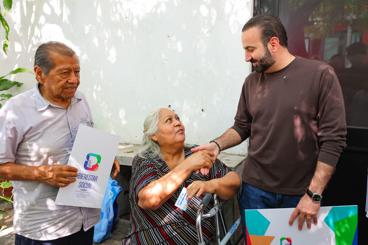 Beneficia San Pedro a familias con mejoras en sus viviendas